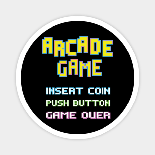 Arcade game Retro Gaming Magnet